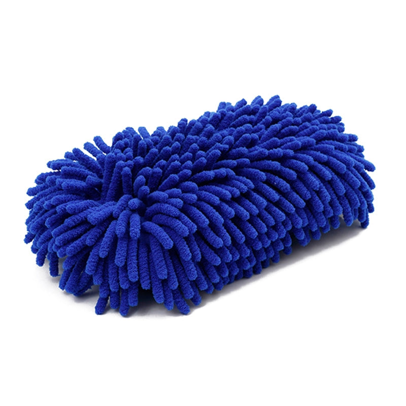 Car Chenille Coral Wash Glove Lint Free Sponge Brush