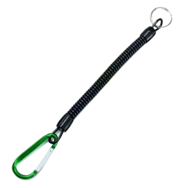 1Pcs 18cm Fish Grip Lip Trigger Caliper Grab Retention Rope Tool Elastic Cable Protection Flexible Accessories Fishing Tackle000