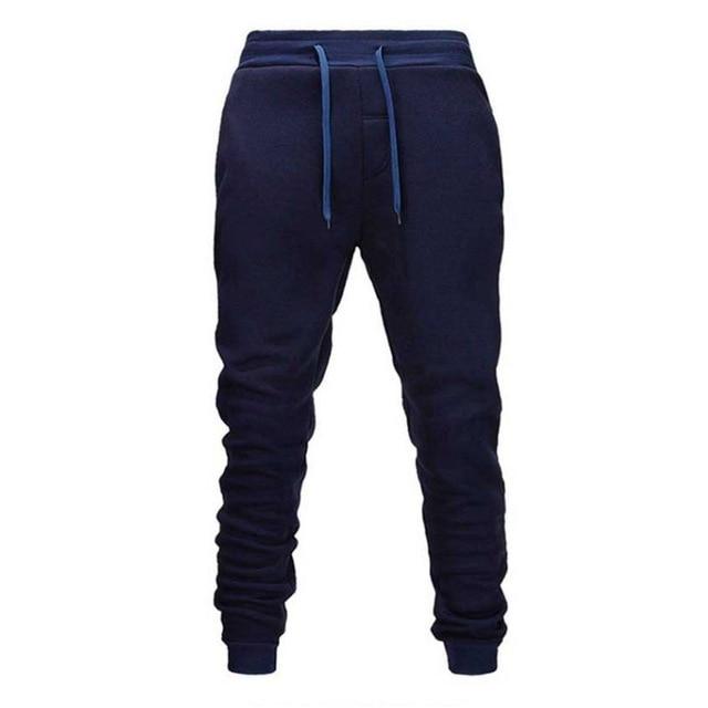 Mens Joggers Casual Pants Fitness Men Sportswear Tracksuit Bottoms Skinny Sweatpants Trousers Black Gyms Jogger Track Pants - teddypopup