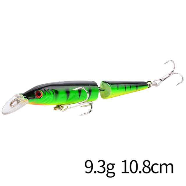 Fishing wobbler Lifelike  6/7 Segment Swimbait Crankbait Hard Bait Slow 10cm 17g 15g Isca Artificial Lures Fishing Tackle