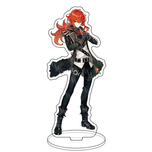 Hot Game Genshin Impact Zhongli Character Acrylic Figure Stand Model Plate Desk Decor Barbara Cute Standing Sign Great Gifts