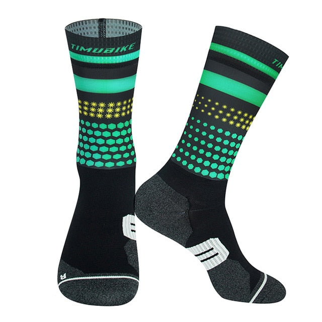 Anti Slip Professional Bike Socks Bicycle Compression Sport Sock Men And Women Street Sports Socks Racing Cycling Socks