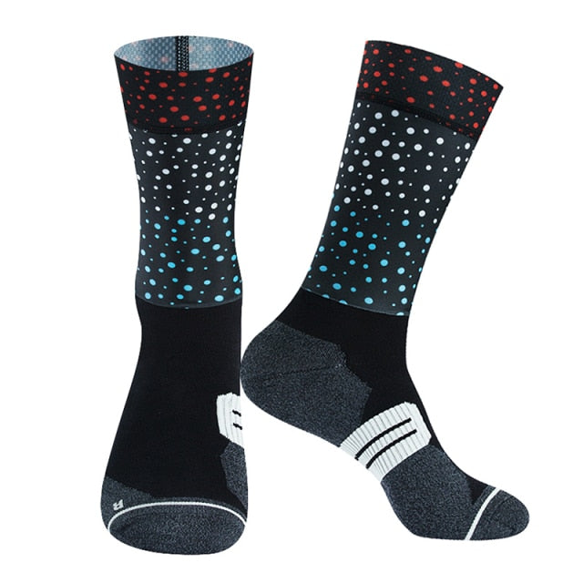 Anti Slip Professional Bike Socks Bicycle Compression Sport Sock Men And Women Street Sports Socks Racing Cycling Socks