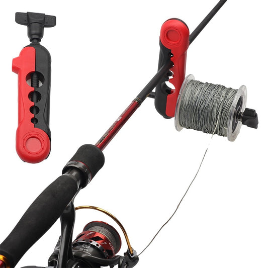 1pcs Portable Fishing Line Winder Reel Spool Spooler Machine Spinning & Baitcasting Reel Spool Spooling Station System Fishing