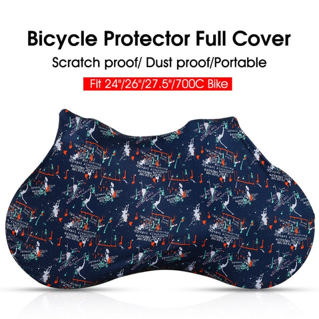 Bike Protector Cover MTB Road Bicycle Protective Gear Anti-dust Wheels Frame Cover Scratch-proof Storage Bag Cycling Accessories