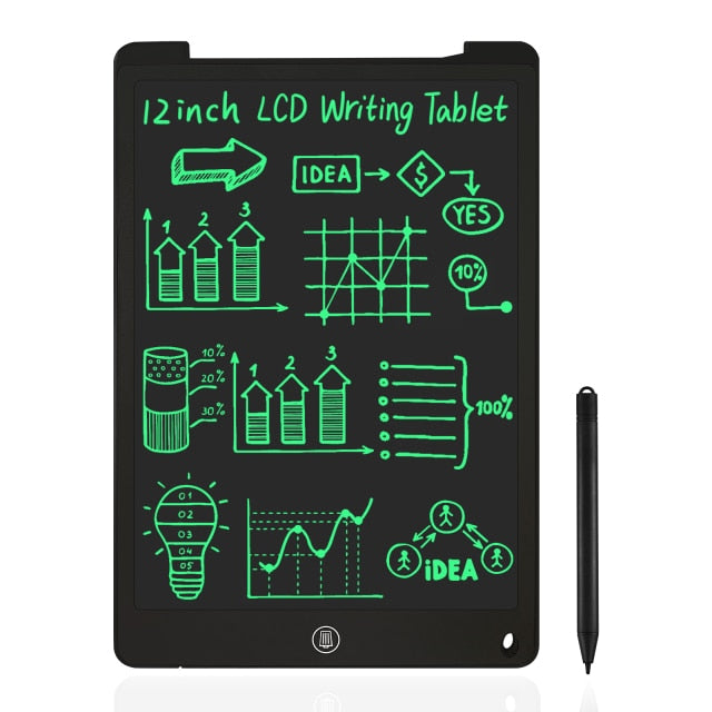 8.5/9.5/12 Inch Erasable Reuseable LCD Writing Tablet Notespad Doodle Board with Colorful Screen Personalized Gift For Children