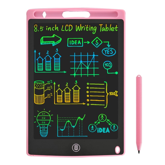 8.5/9.5/12 Inch Erasable Reuseable LCD Writing Tablet Notespad Doodle Board with Colorful Screen Personalized Gift For Children