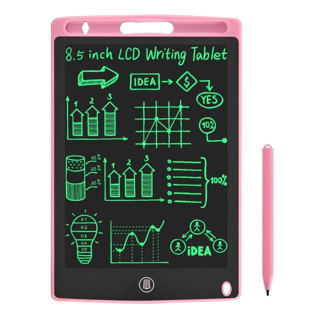 8.5/9.5/12 Inch Erasable Reuseable LCD Writing Tablet Notespad Doodle Board with Colorful Screen Personalized Gift For Children