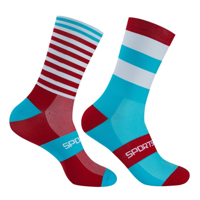 High Quality Profession Team Men Women Cycling Socks Bike Socks Breathable Bicycle Socks Outdoor Sportswear Racing Socks 2021