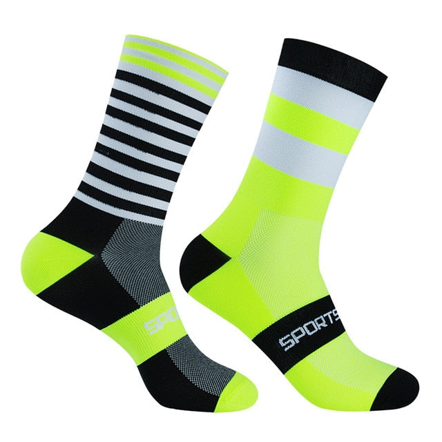 High Quality Profession Team Men Women Cycling Socks Bike Socks Breathable Bicycle Socks Outdoor Sportswear Racing Socks 2021