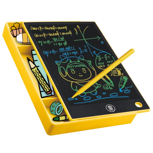 8.5/9.5/12 Inch Erasable Reuseable LCD Writing Tablet Notespad Doodle Board with Colorful Screen Personalized Gift For Children