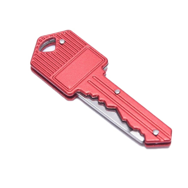 2021 Hot Mini Camping Key Ring Folding Blade Knife Portable Hunting Fold Knife Survival Pocket key Chain Knife Outdoor Tools-zz22zz-teddypopup