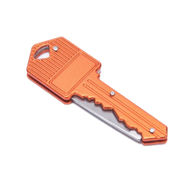 2021 Hot Mini Camping Key Ring Folding Blade Knife Portable Hunting Fold Knife Survival Pocket key Chain Knife Outdoor Tools-zz22zz-teddypopup