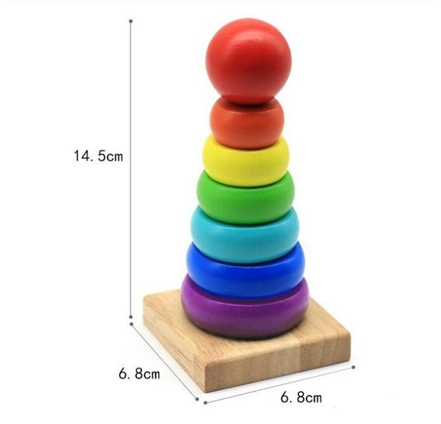 Baby Montessori Educational Math Toy Wooden mini Circles Bead Wire Maze Roller Coaster Abacus Puzzle toys For Kids Boy Girl Gift