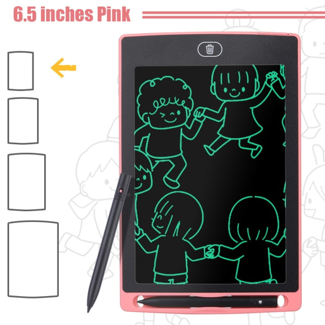 6.5/8.5/10/12 inch LCD Drawing Tablet For Children's Toys Painting Tools Electronics Writing Board Boy Kids Educational Toys