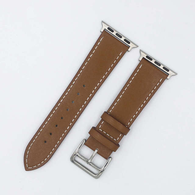 Leather strap for Apple watch band 44mm 40mm 45mm 41mm 38mm 42mm Single tour watchband bracelet iWatch series 5 4 3 6 se 7 band