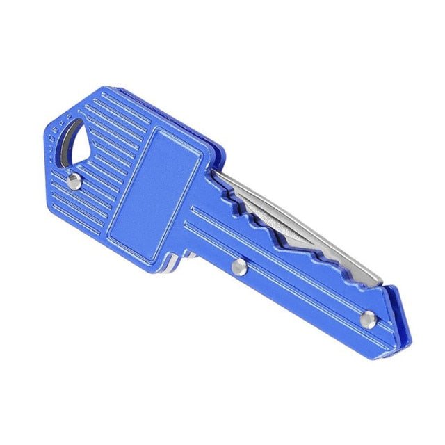 2021 Hot Mini Camping Key Ring Folding Blade Knife Portable Hunting Fold Knife Survival Pocket key Chain Knife Outdoor Tools-zz22zz-teddypopup