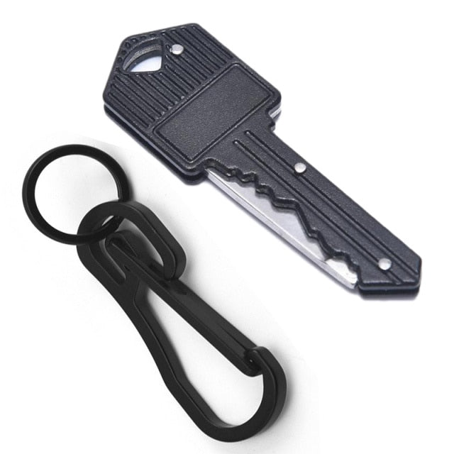 2021 Hot Mini Camping Key Ring Folding Blade Knife Portable Hunting Fold Knife Survival Pocket key Chain Knife Outdoor Tools-zz22zz-teddypopup