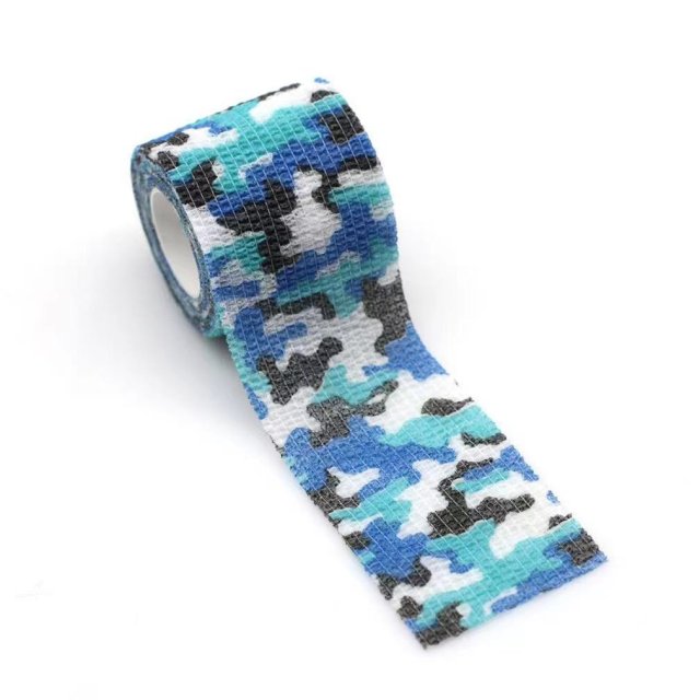 Elastic Wrap Tape Army Adhesive Outdoor Hunting Camouflage Stealth Tape Waterproof Wrap Durable Roll Stealth Wrap Accessory