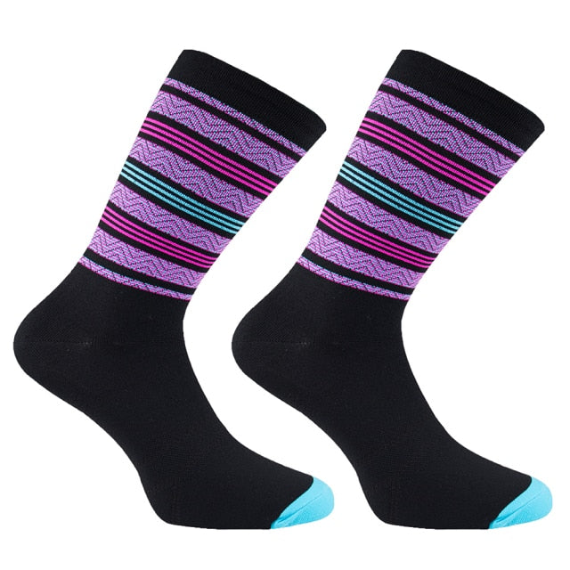 High Quality Profession Team Men Women Cycling Socks Bike Socks Breathable Bicycle Socks Outdoor Sportswear Racing Socks 2021