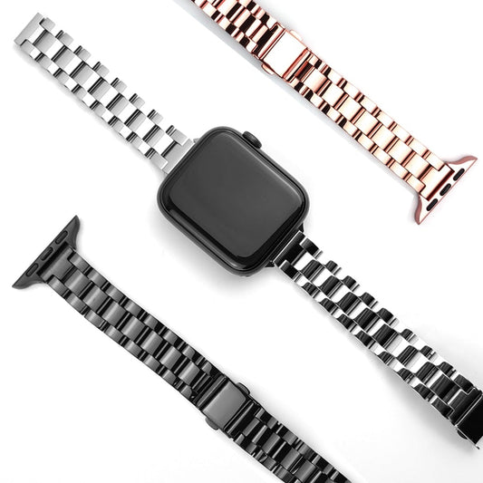Bracelet for apple watch 7 6 se strap 41mm 45mm 40mm 44mm slim Stainless Steel band for iwatch 5 3 38mm 42mm women Wristband